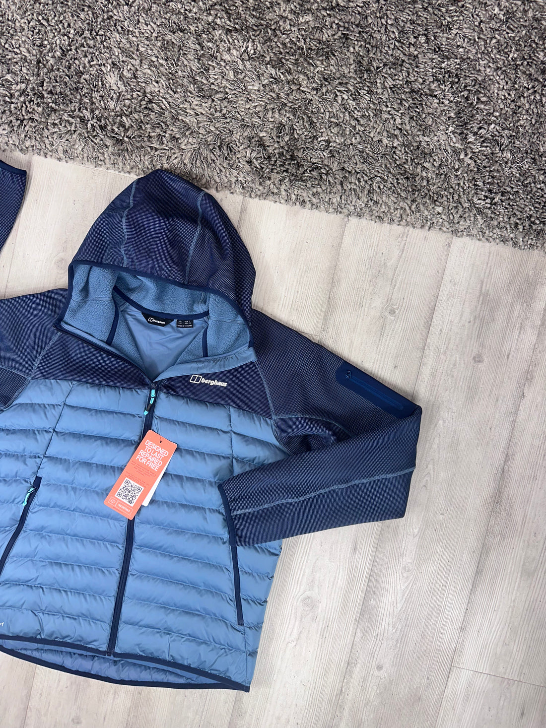 Berghaus hybrid jacket blue shop