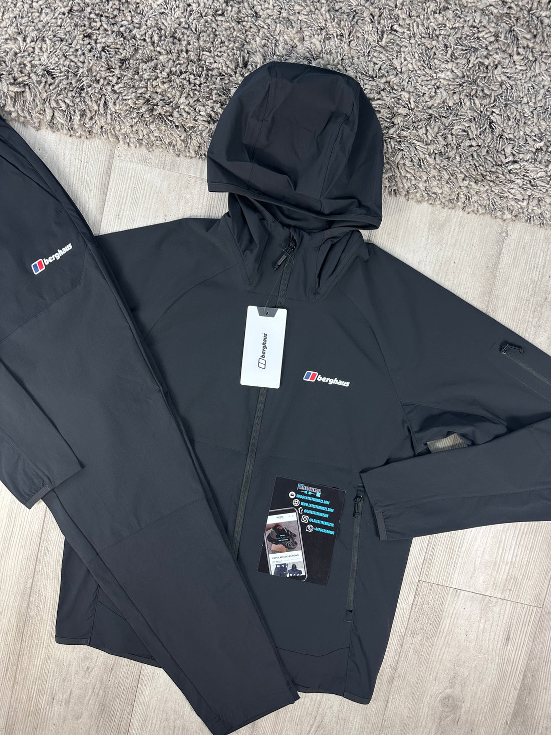 BERGHAUS THERAN TRACKSUIT - BLACK