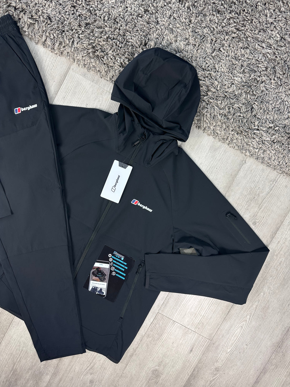 BERGHAUS THERAN TRACKSUIT - BLACK