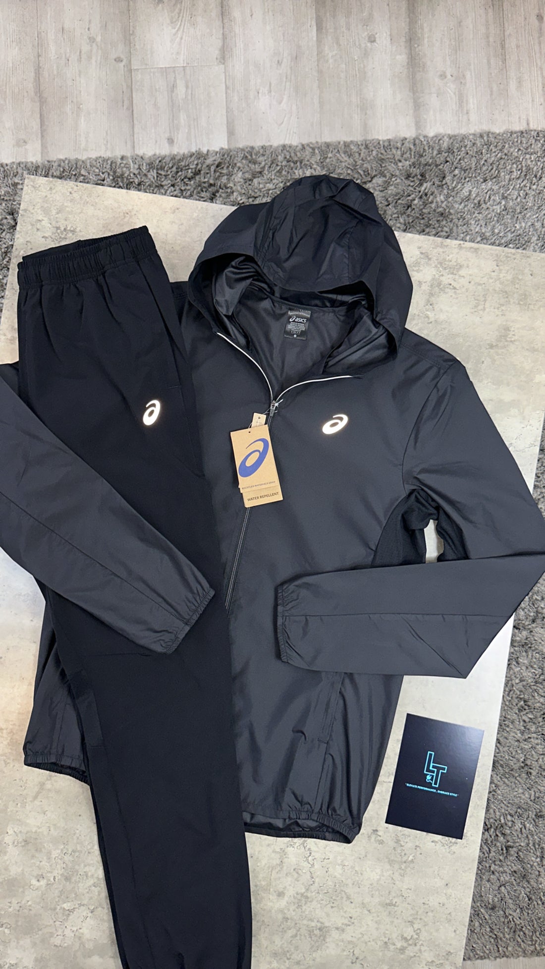 ASICS TRACKSUIT - BLACK