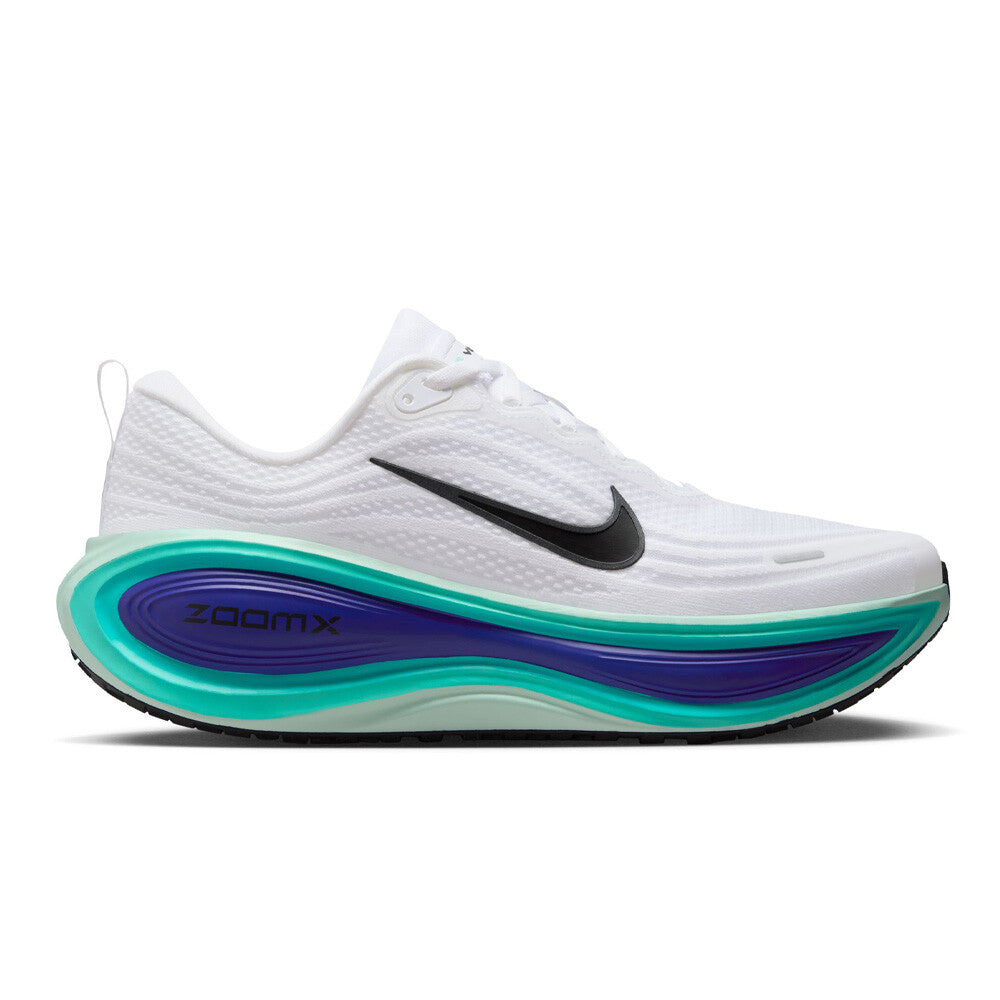 Nike Vomero Plus Men's Running Shoes - white / black / bright concord / hyper turquoise