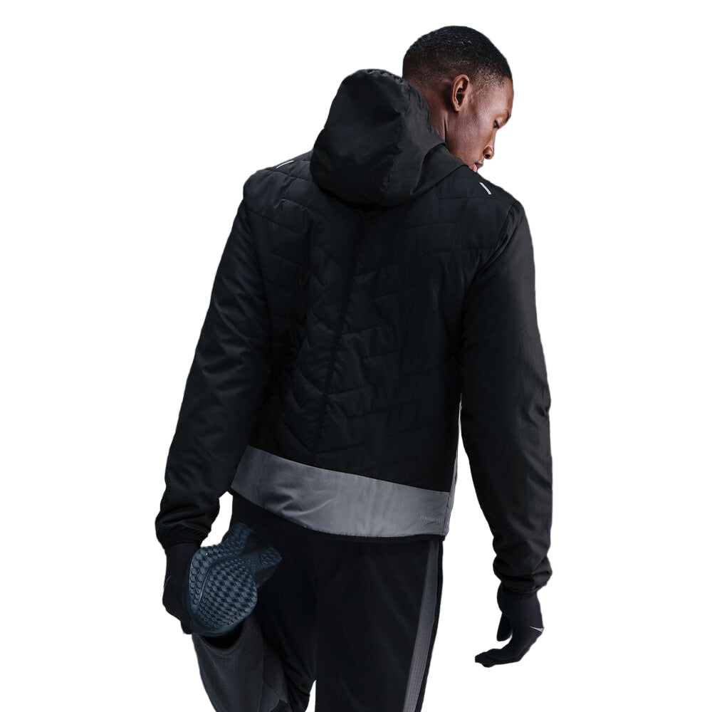 nike synthetic fill jacket grey