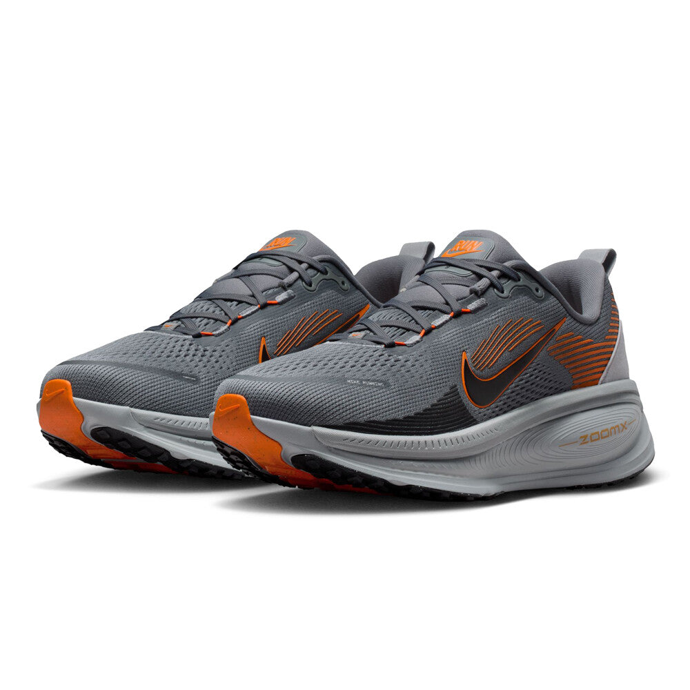 Nike Vomero 18 Men's Running Shoes - cool grey / black - safety orange - wolf grey