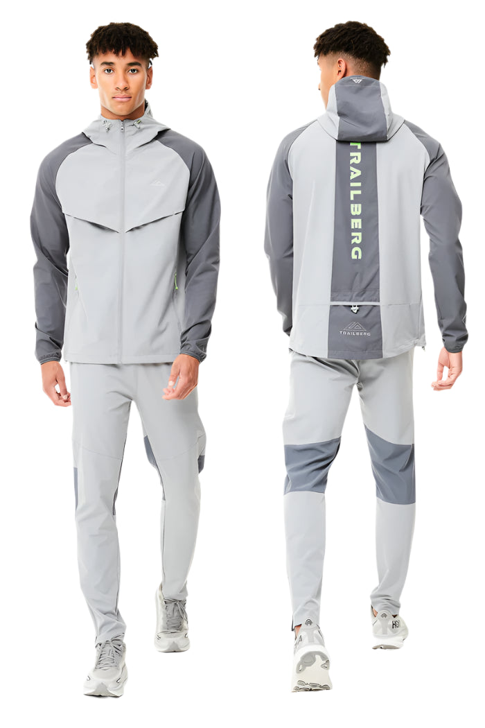 TRAILBERG RAPID VENTILATE TRACKSUIT - GREY