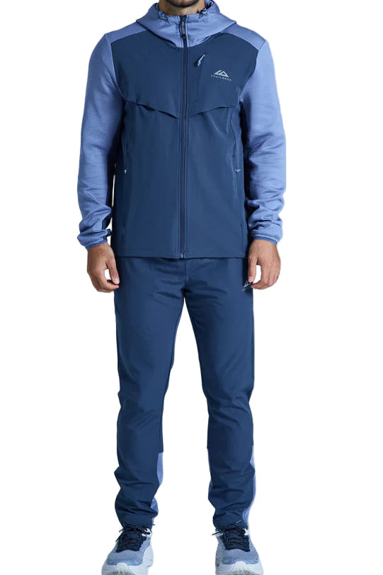 TRAILBERG DASH TRACKSUIT - Aqua Eclipse/Amethyst Blue
