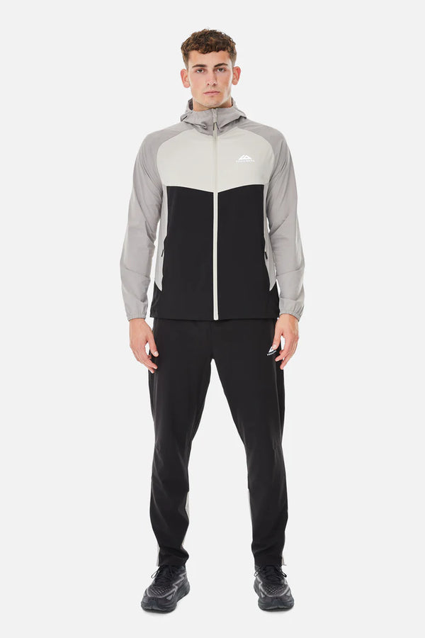 TRAILBERG Focus Tracksuit Fossil Brown/Pale Taupe/Black