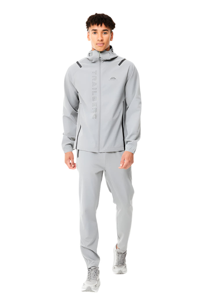 TRAILBERG TERRA TECH TRACKSUIT - LIGHT GREY