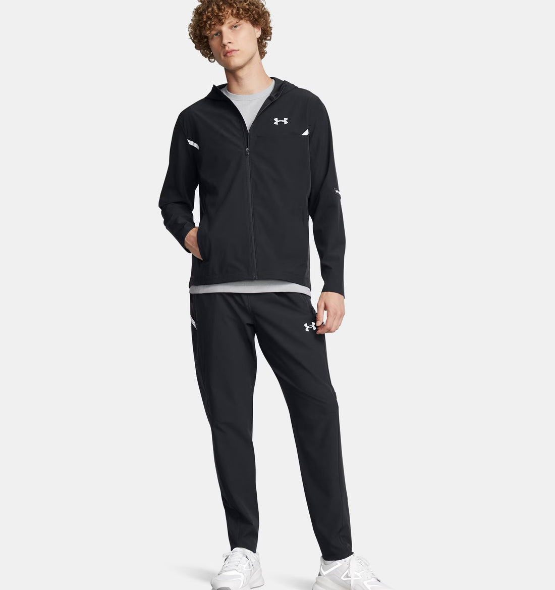 UNDER ARMOUR VANISH UTILITY TRACKSUIT - BLACK