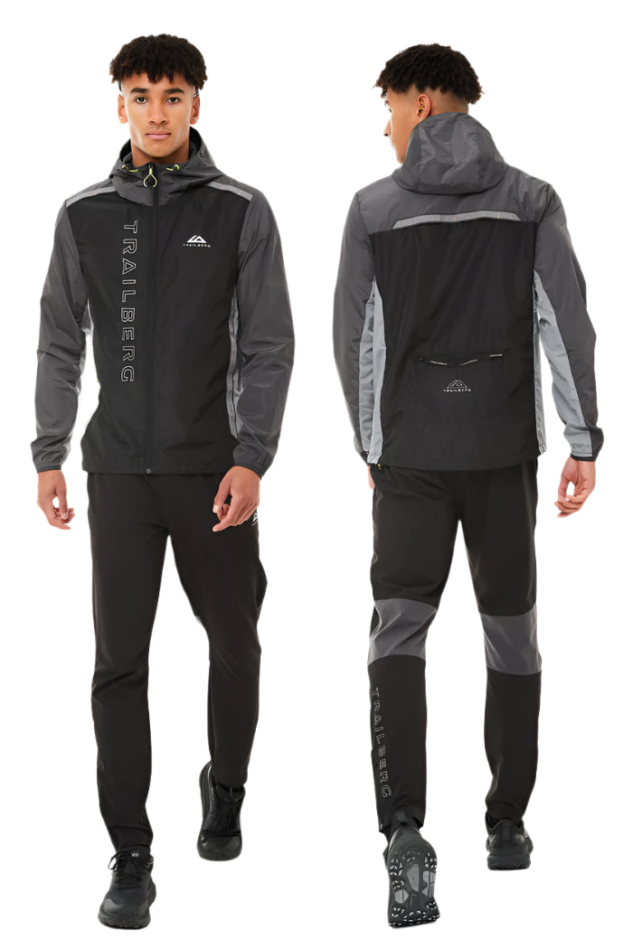 TRAILBERG TRIATHLON TRACKSUIT - BLACK