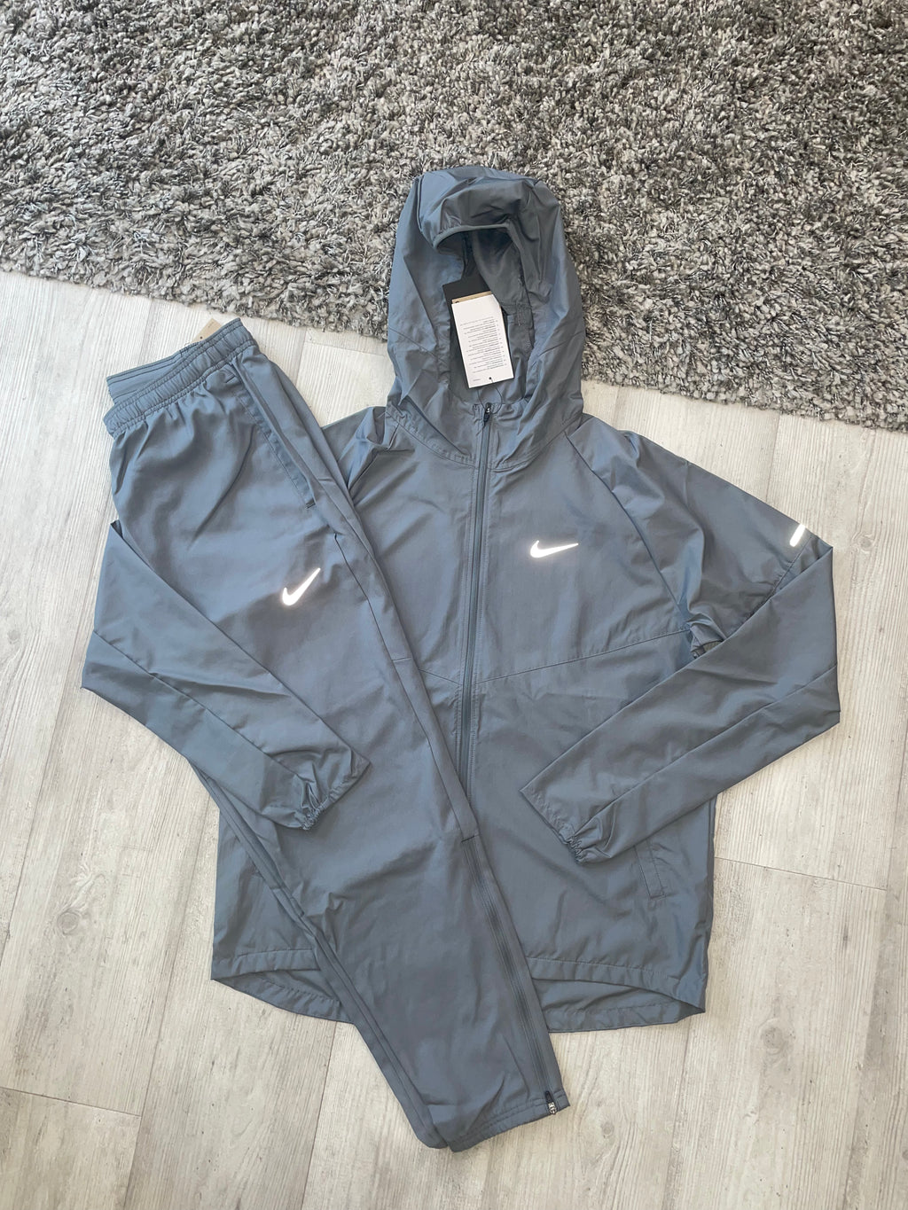 NIKE REPEL WOVEN TRACKSUIT GREY